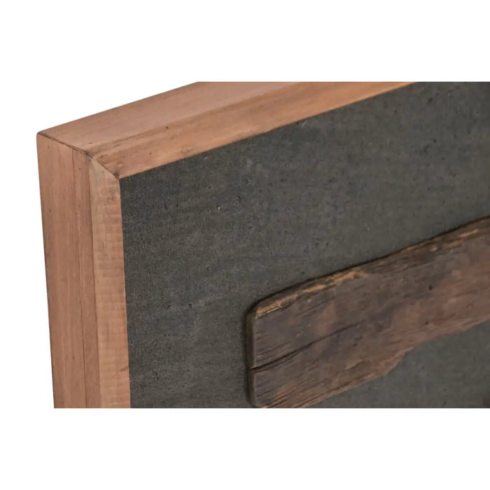 Painting Home ESPRIT Pinewood Recycled Wood 52 x 4 x 52 cm - Декорация и Осветление<<<Дом Градина<<<BigBuy&&&Картини и