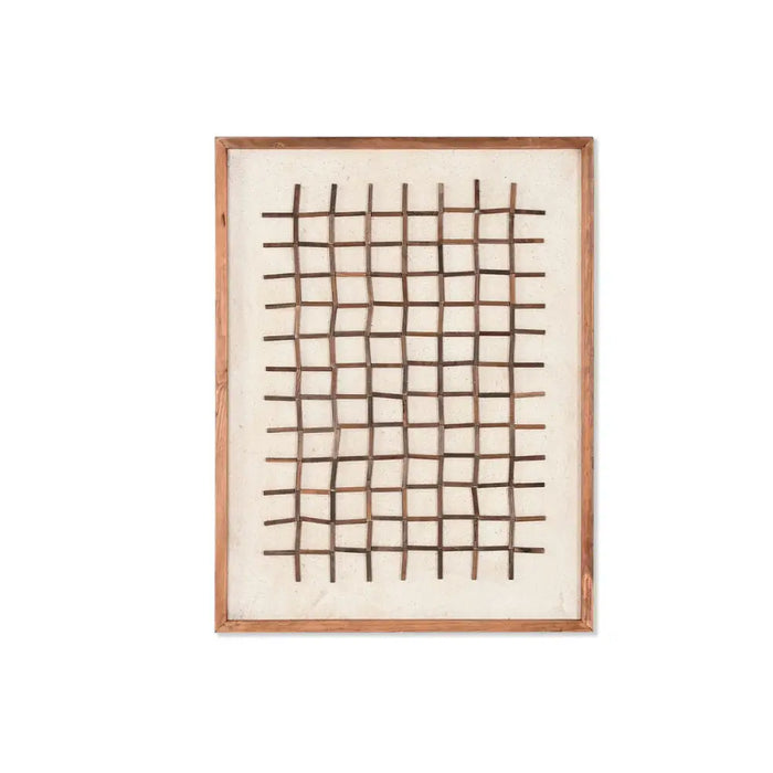 Painting Home ESPRIT Pinewood Recycled Wood 62 x 4 x 82 cm - Картини и плакати<<<Декорация и Осветление<<<Дом