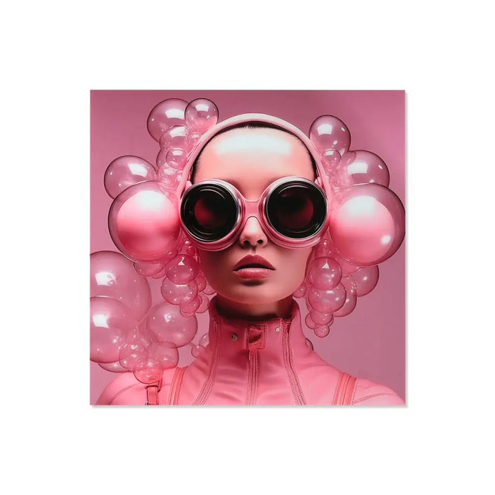 Painting Home ESPRIT Pink Printed 120 x 4 x 120 cm - Декорация и Осветление<<<Дом Градина<<<BigBuy&&&Картини и
