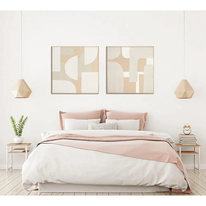 Painting Home ESPRIT polystyrene 90 x 3,8 x 90 cm - Декорация и Осветление<<<Дом Градина<<<BigBuy&&&Картини и