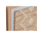 Painting Home ESPRIT Raffia Crystal 40 x 3 x 40 cm - Декорация и Осветление<<<Дом Градина<<<BigBuy&&&Картини и