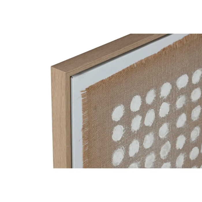 Painting Home ESPRIT White Beige Modern 60 x 3,8 x 60 cm (2 Units) - Декорация и Осветление<<<Дом