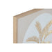 Painting Home ESPRIT White Beige Palms Scandinavian 45 x 2,2 x 60 cm (2 Units) - Декорация и Осветление<<<Дом