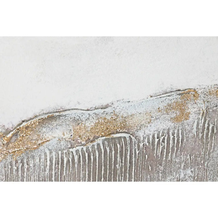 Painting Home ESPRIT Wood Canvas 123 x 4,3 x 123 cm 122,6 X 4,3 X 122,6 CM - Декорация и Осветление<<<Дом