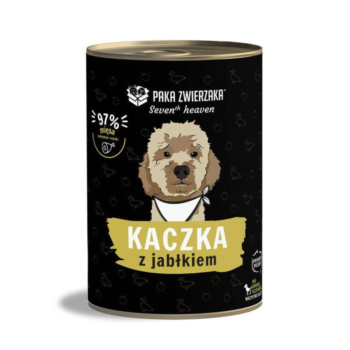 PAKA ZWIERZAKA Seventh Heaven Duck with apple - wet dog food - 400g - Wet foodDLP-KAM<<<For the dogDLP<<<ActionPL