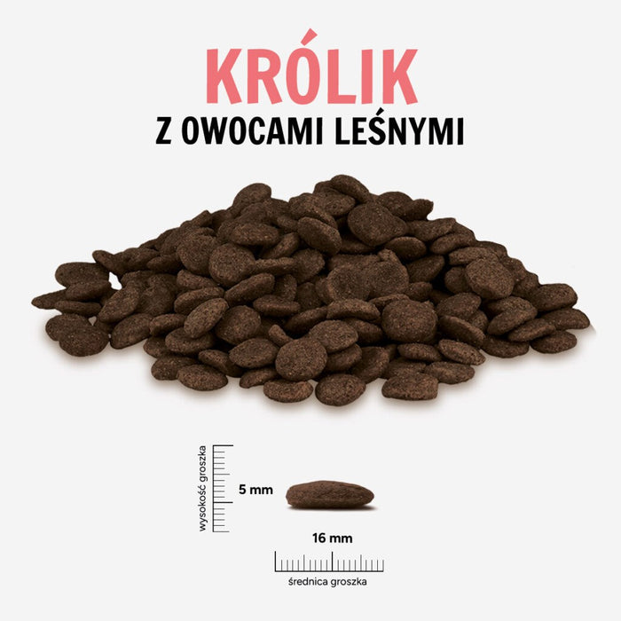 PAKA ZWIERZAKA Rabbit with forest fruits L – dry dog food – 1.5kg