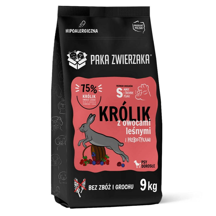 Fodder Paka Zwierzaka Rabbit with forest fruits S Rabbit 9 kg