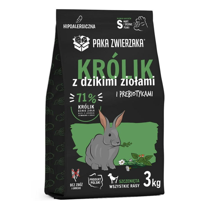 Fodder Paka Zwierzaka Puppy Rabbit Rabbit 3 Kg