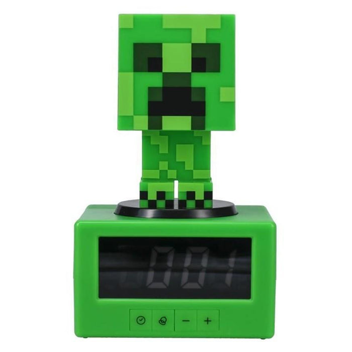 Paladone Alarm Clock: Minecraft - Creeper Icon Alarm Clock PP11369MCFV3 - Дрехи и аксесоари<<<Геймърска