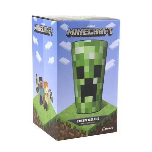 Paladone Minecraft Creeper Glass (400ml) PP6729MCFV2 - Дрехи и аксесоари<<<Геймърска периферия<<<ValiAPI