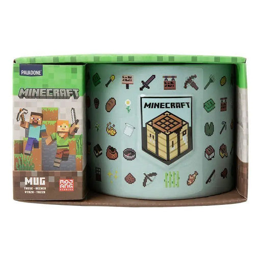 Paladone mug: Minecraft Embossed 400 ml - Дрехи и аксесоари<<<Геймърска периферия<<<ValiAPI