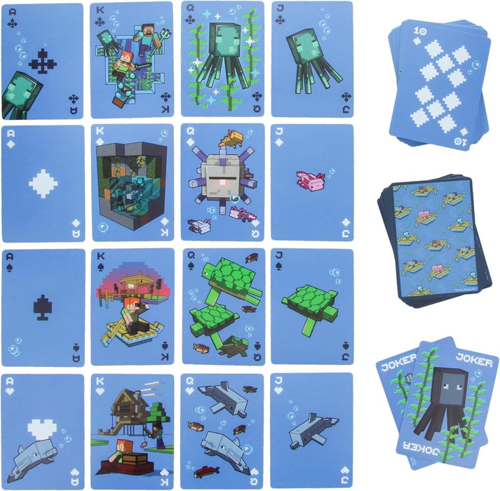 Paladone: Minecraft Playing Cards - Waterproof playing cards