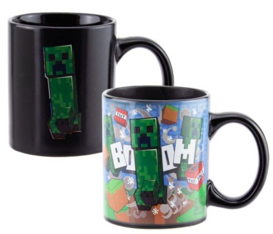 Paladone Minecraft Creeper Heat Change Mug