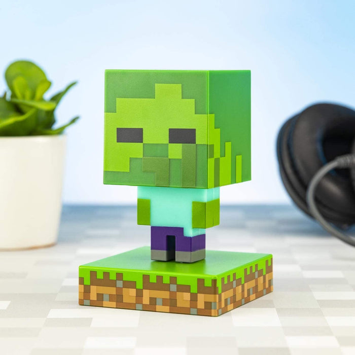 Paladone Minecraft Zombie Icon Lamp Figurine