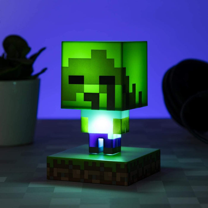 Paladone Minecraft Zombie Icon Lamp Figurine