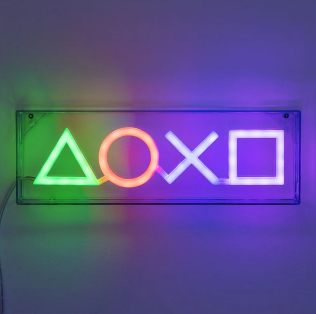 Paladone lamp: Playstation - LED Neon Light, PP12716PS