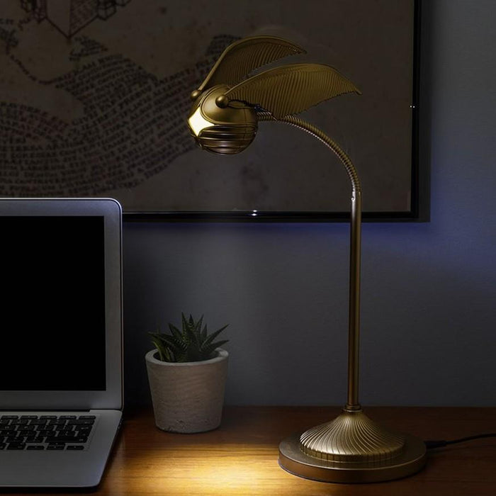 Paladone Lamp: Harry Potter - Golden Snitch Posable Desk Lamp, PP12796HP