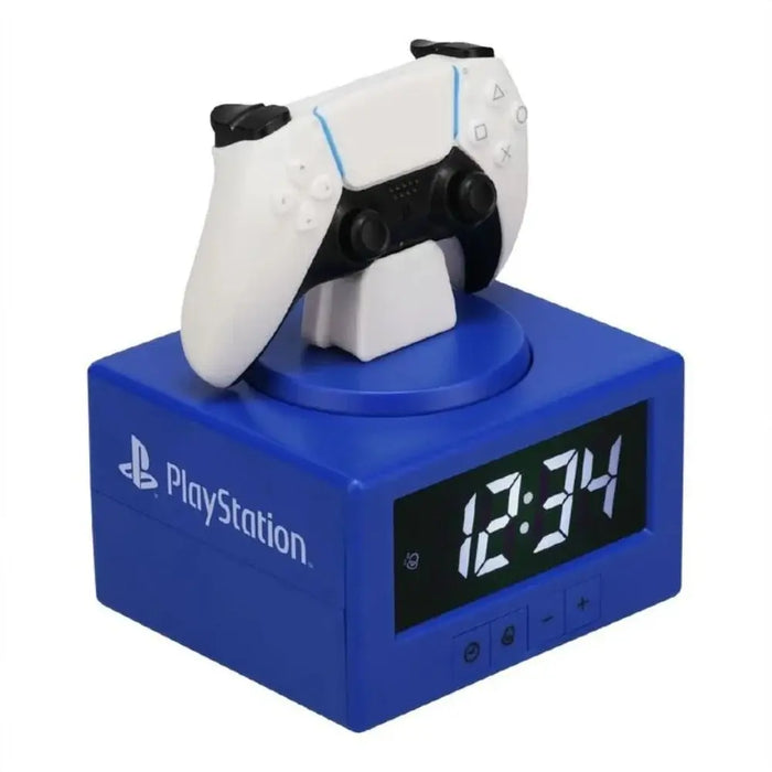 Paladone Clock/Alarm Clock: Playstation Controller Icon Alarm Clock, PP13475PS