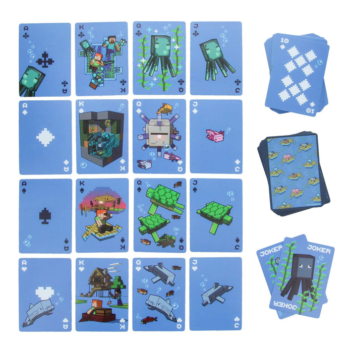 Paladone: Minecraft Playing Cards - Waterproof playing cards