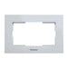 PANASONIC DOUBLE CONTACT FRAME - Ключове и контакти<<<Електроматериали<<<Praktiker&&&Ключове и