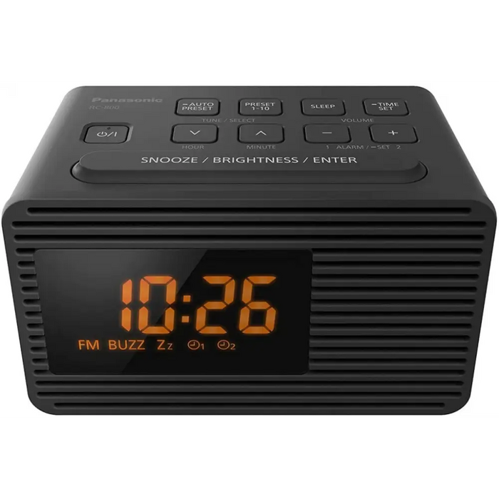 Panasonic RC-800EG-K radio clock - Радиочасовници<<<Телевизори Аудио и видео<<<TechMart&&&Радиочасовници<<<Дом и