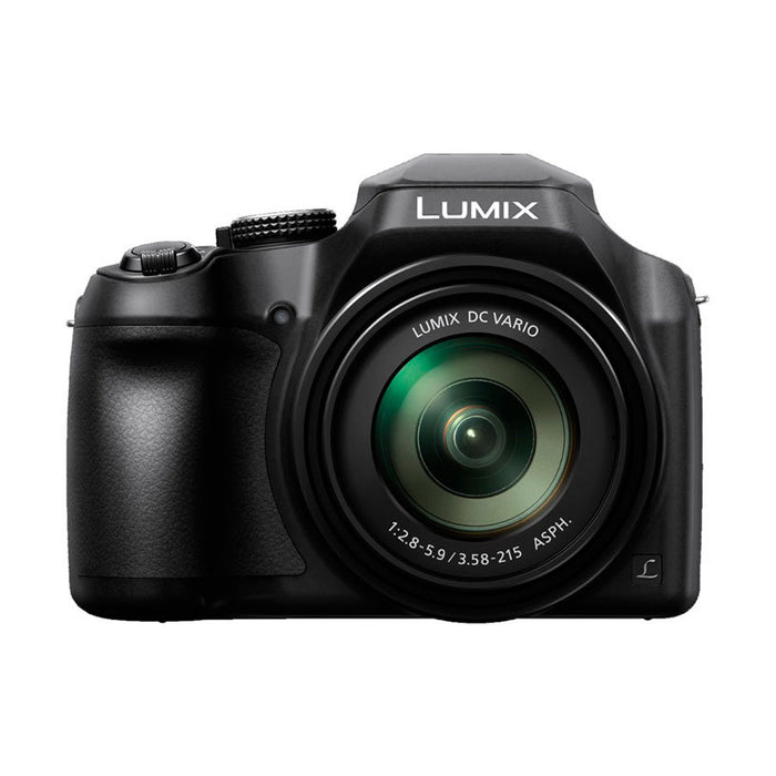 Digital camera PANASONIC DC-FZ82DE 18.0 MPx, OPTICAL ZOOM 60.0, BLACK