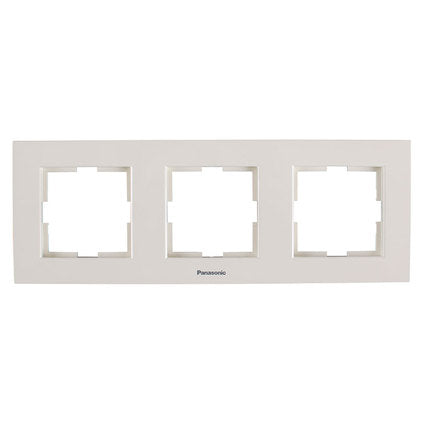 FRAME TRIPLE HORIZONTAL PANASONIC KARRE PLUS
