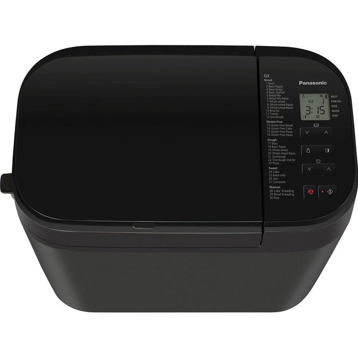 Bread maker PANASONIC SD-R2530KXE 550 W, BLACK, NUMBER OF PROGRAMS 30
