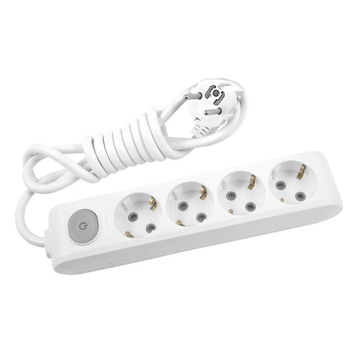 SPLITTER 4 SOCKETS 1.5M WRENCH WHITE