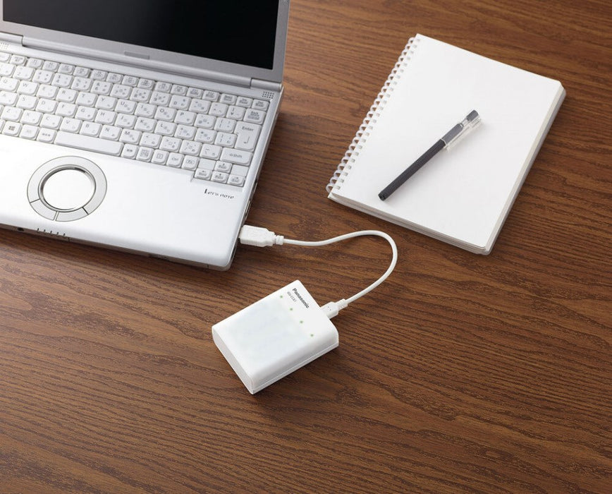 USB battery charger PANASONIC Eneloop Smartplus BQ-CC87 + 4x AA 2000 mAh (K-KJ87MCD40USB)
