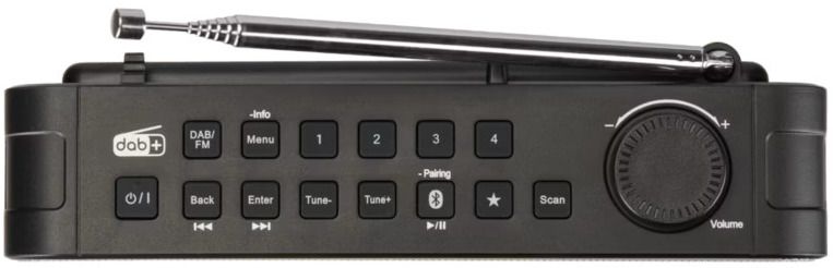 Radio Panasonic Black Black/Grey