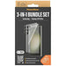 PanzerGlass Bundle 3in1 Transparent Case + Film + Camera Protector for Samsung Galaxy S24 Ultra - Sets<<<HurtelXML