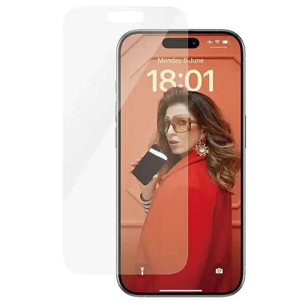 PanzerGlass Classic Fit glass for iPhone 15 Pro - Cell phone tempered glass<<<HurtelXML&&&Protective