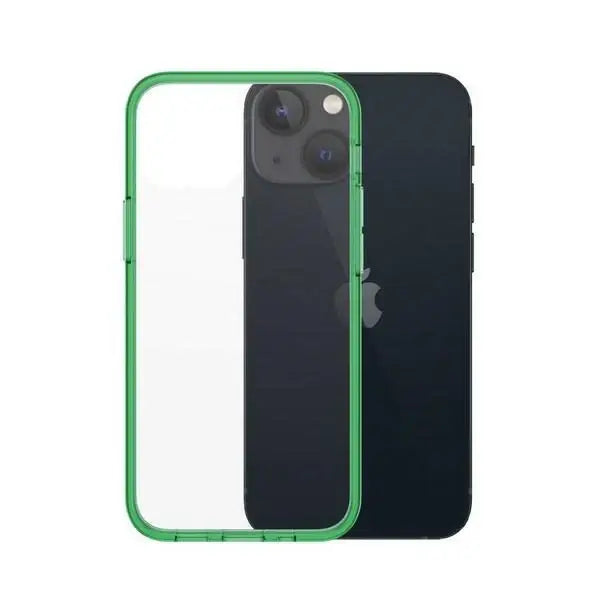 PanzerGlass ClearCase antibacterial Military Grade certified case for iPhone 13 mini - transparent green - Cell phone