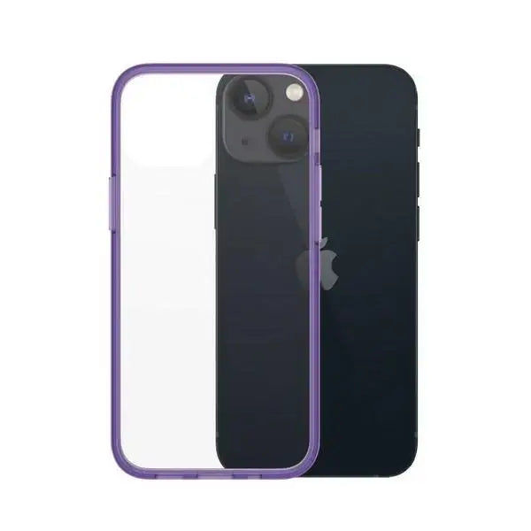 PanzerGlass ClearCase antibacterial Military Grade certified case for iPhone 13 mini - transparent purple - Cell phone
