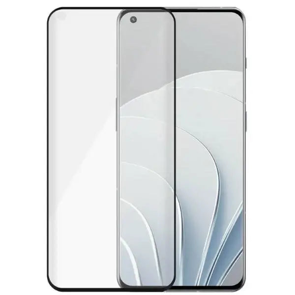 PanzerGlass E2E Microfracture antibacterial glass on OnePlus 9 Pro / 10 Pro / 11 - with black frame - Cell phone
