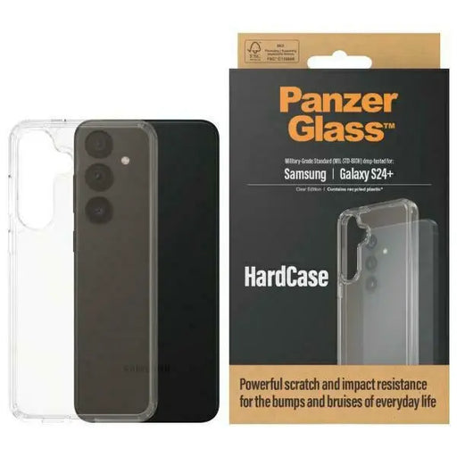 PanzerGlass HardCase for Samsung Galaxy S24+ - Transparent - Cell phone cases and covers<<<HurtelXML