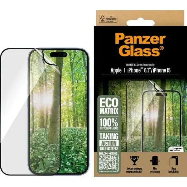 PanzerGlass MATRIX Screen Protector iPhone 16 6.1’’ Ultra-Wide Fit 2869 - Cell phone tempered glass<<<HurtelXML