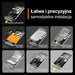 PanzerGlass Matrix Ultra-Wide-Fit hybrid glass for iPhone 15 Plus with positioner - Cell phone tempered