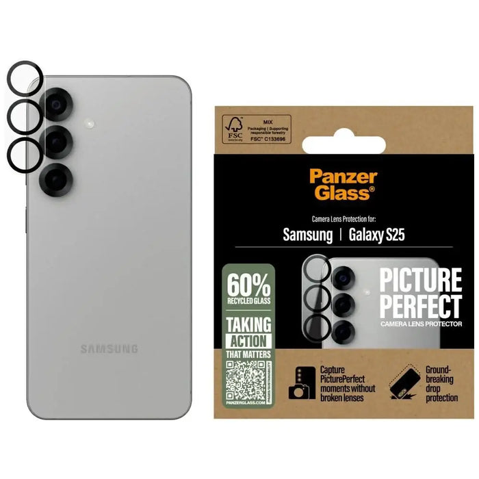PanzerGlass PicturePerfect Lens Protector for Samsung Galaxy S25 - Cell phone tempered glass<<<HurtelXML