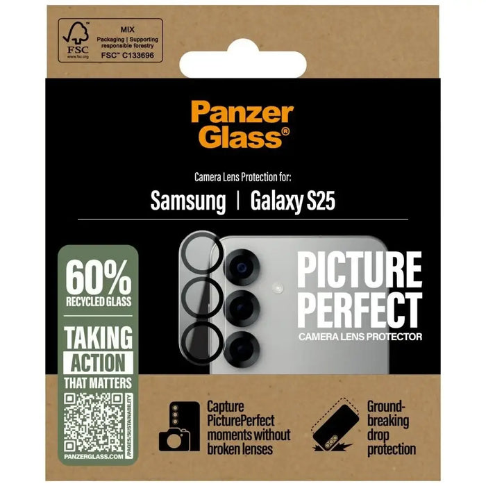 PanzerGlass PicturePerfect Lens Protector for Samsung Galaxy S25 - Cell phone tempered glass<<<HurtelXML
