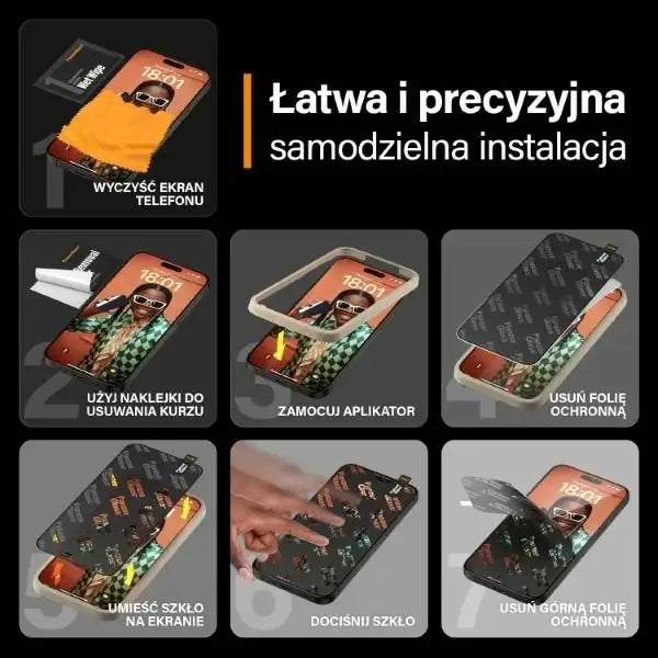 PanzerGlass Re:fresh Glass for iPhone 15 Pro Max with a positioner - Cell phone tempered glass<<<HurtelXML