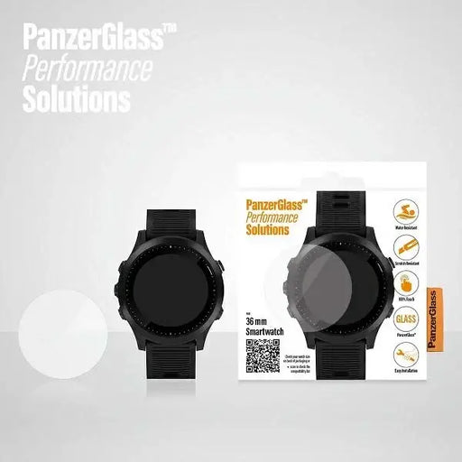PanzerGlass SmartWatch screen protection for Garmin / Huawei 36mm smartwatches - Cell phone tempered glass<<<HurtelXML