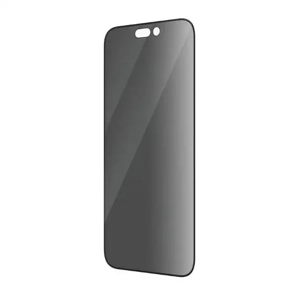 PanzerGlass Ultra-Wide Fit Tempered Glass Antibacterial Privacy with Positioner for iPhone 14 Pro - Cell phone tempered