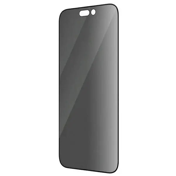PanzerGlass Ultra-Wide Fit Tempered Glass Antibacterial Privacy with Positioner for iPhone 14 Pro Max - Cell phone