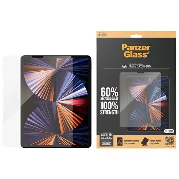 PanzerGlass Ultra-Wide Fit tempered glass for iPad Pro 12.9’’ 2018-2022 - Cell phone tempered glass<<<HurtelXML