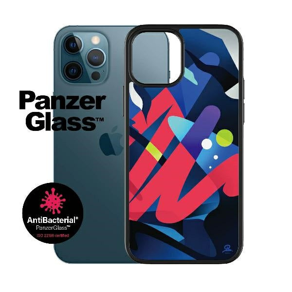PanzerGlass ClearCase antibacterial Mikael B Limited Artist Edition case for iPhone 12 Pro Max - multicolored