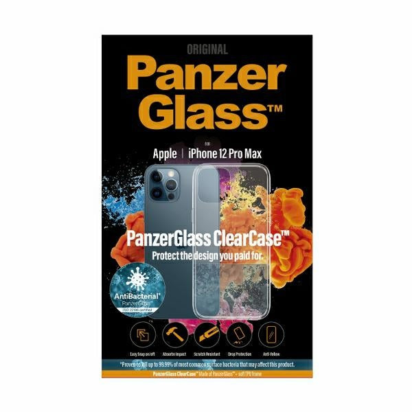 PanzerGlass ClearCase antibacterial case for iPhone 12 Pro Max - transparent