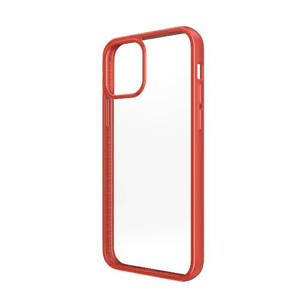PanzerGlass ClearCase case for iPhone 12 Pro Max - transparent and red