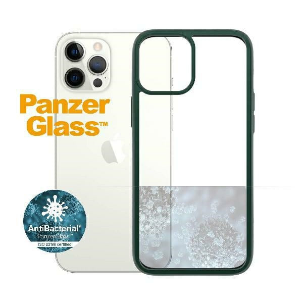 PanzerGlass ClearCase case for iPhone 12 Pro Max - transparent and green